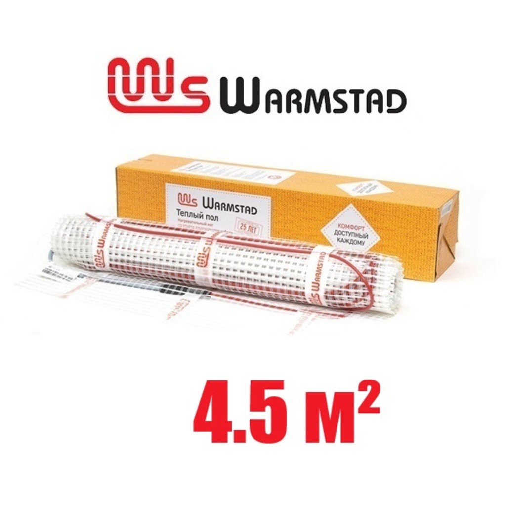 Нагревательный мат Warmstad WSM 680 Вт/4,50 кв.м
