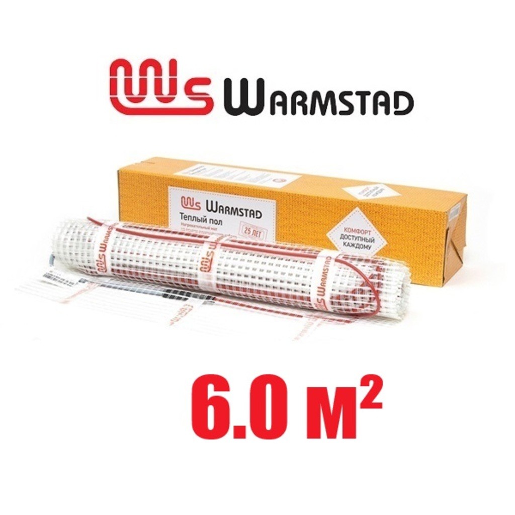 Нагревательный мат Warmstad WSM 910 Вт/6,00 кв.м