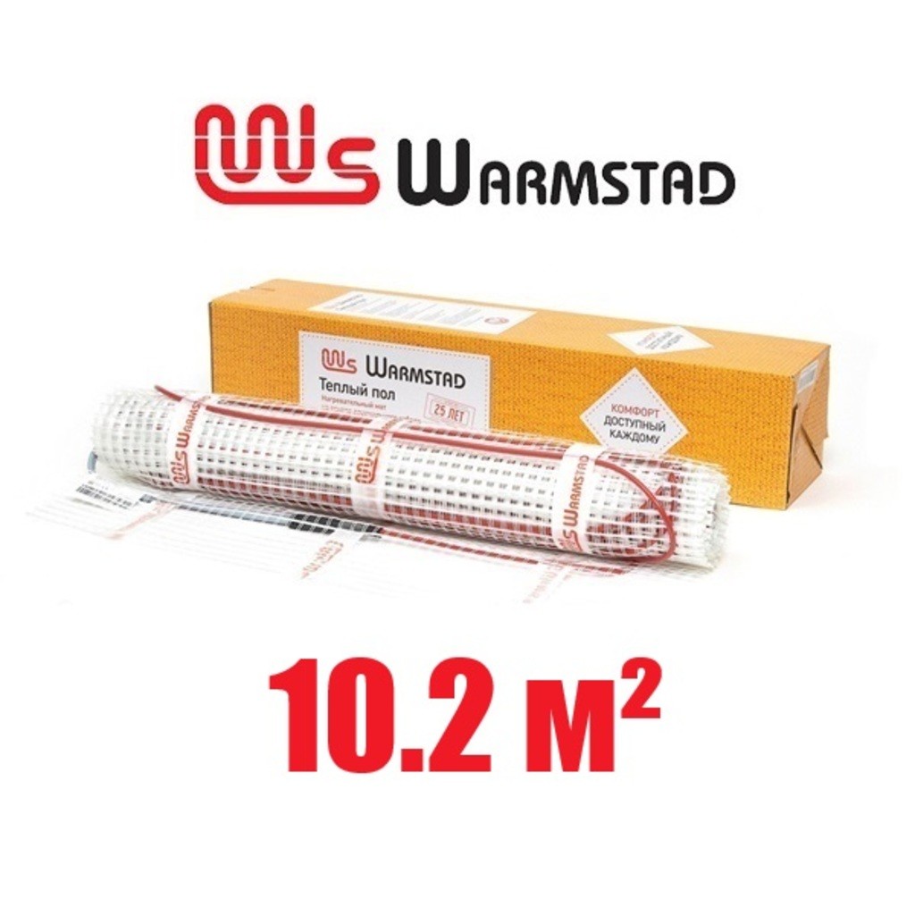 Нагревательный мат Warmstad WSM 1530 Вт/10,2 кв.м