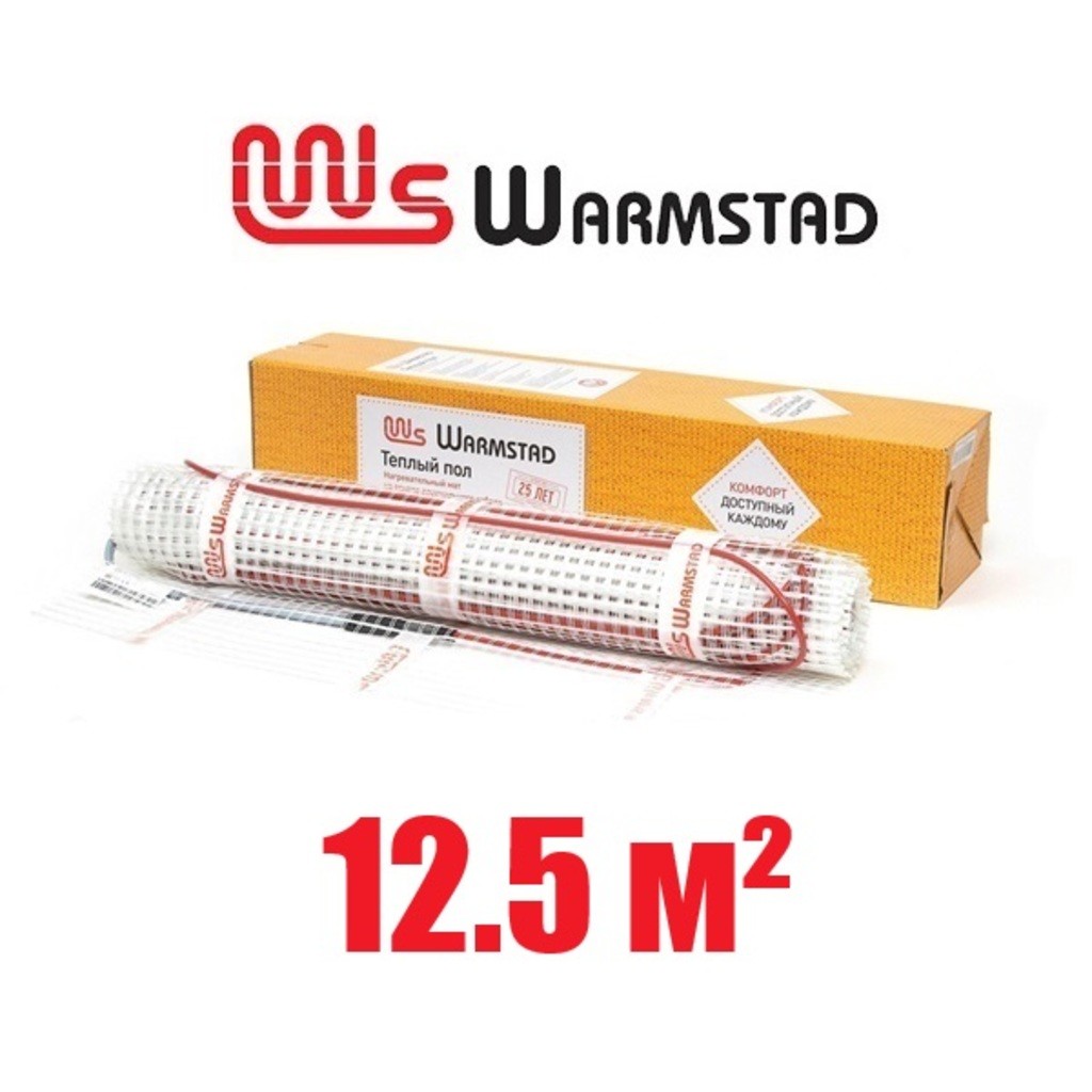 Нагревательный мат Warmstad WSM 1890 Вт/12,5 кв.м