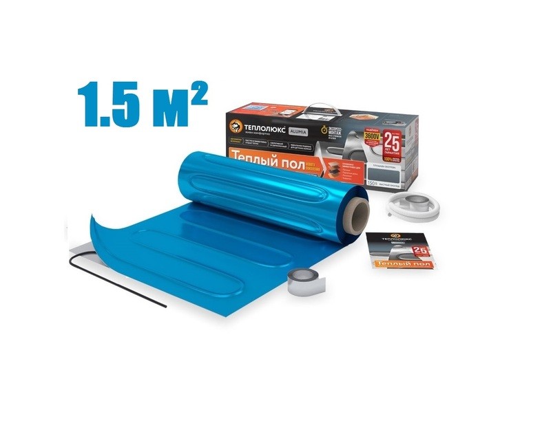 Нагревательный мат "Теплолюкс" Alumia 225 Вт/1,5 кв.м