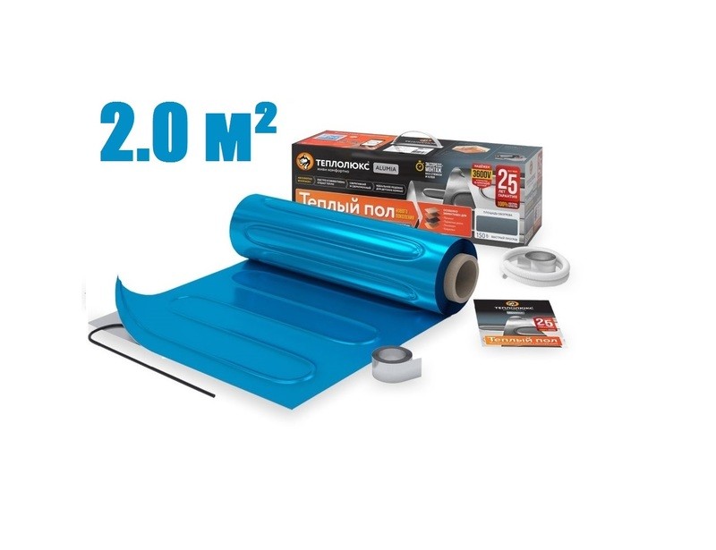 Нагревательный мат "Теплолюкс" Alumia 300 Вт/2,0 кв.м