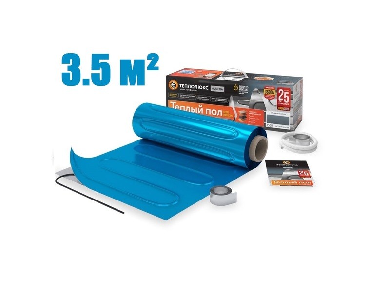 Нагревательный мат "Теплолюкс" Alumia 525 Вт/3,5 кв.м