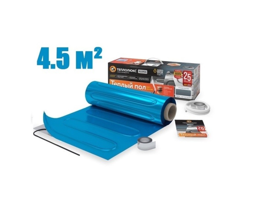 Нагревательный мат "Теплолюкс" Alumia 675 Вт/4,5 кв.м