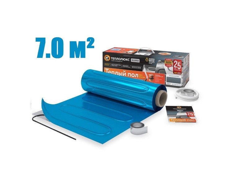 Нагревательный мат "Теплолюкс" Alumia 1050 Вт/7,0 кв.м