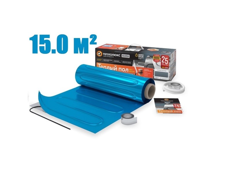 Нагревательный мат "Теплолюкс" Alumia 2250 Вт/15,0 кв.м